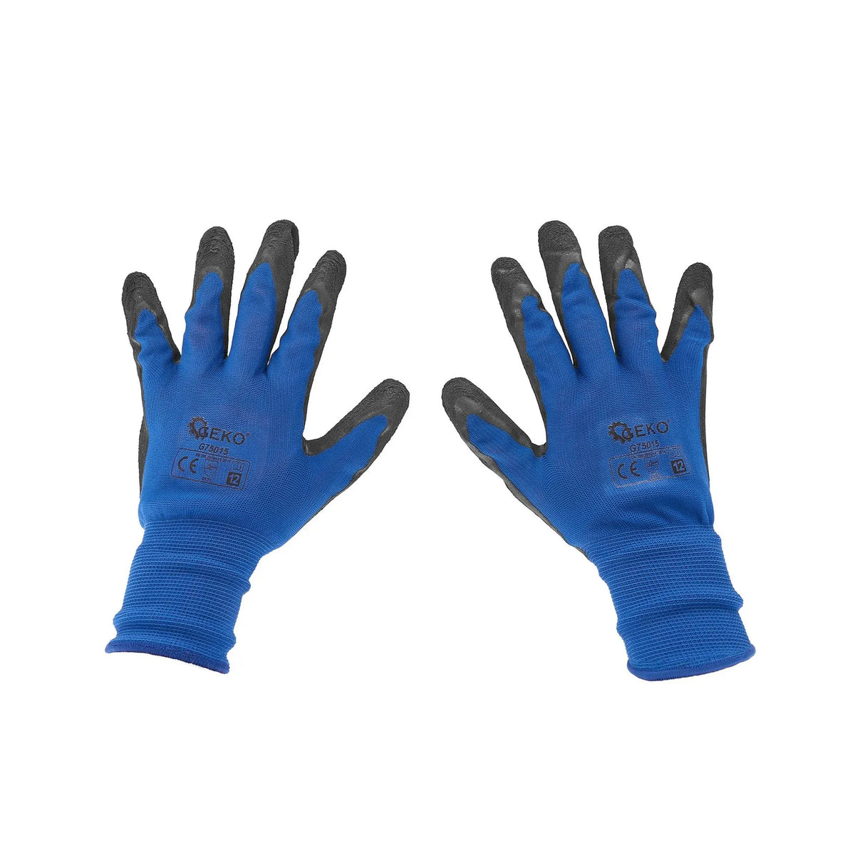GEKO Werkhandschoenen gecoat maat 12 donkerblauw