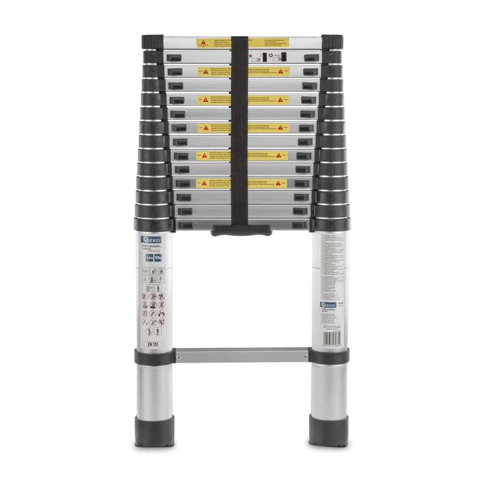 GEKO Aluminium Telescopische Ladder 4.4 m 150 kg