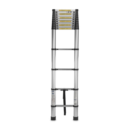 GEKO Aluminium telescopische ladder met maximaal 150 kg draagvermogen 5 m