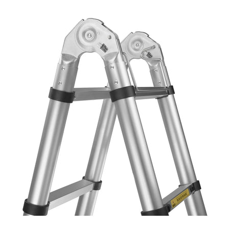 GEKO Aluminium telescoop articulerende ladder 3,8 m 150 kg