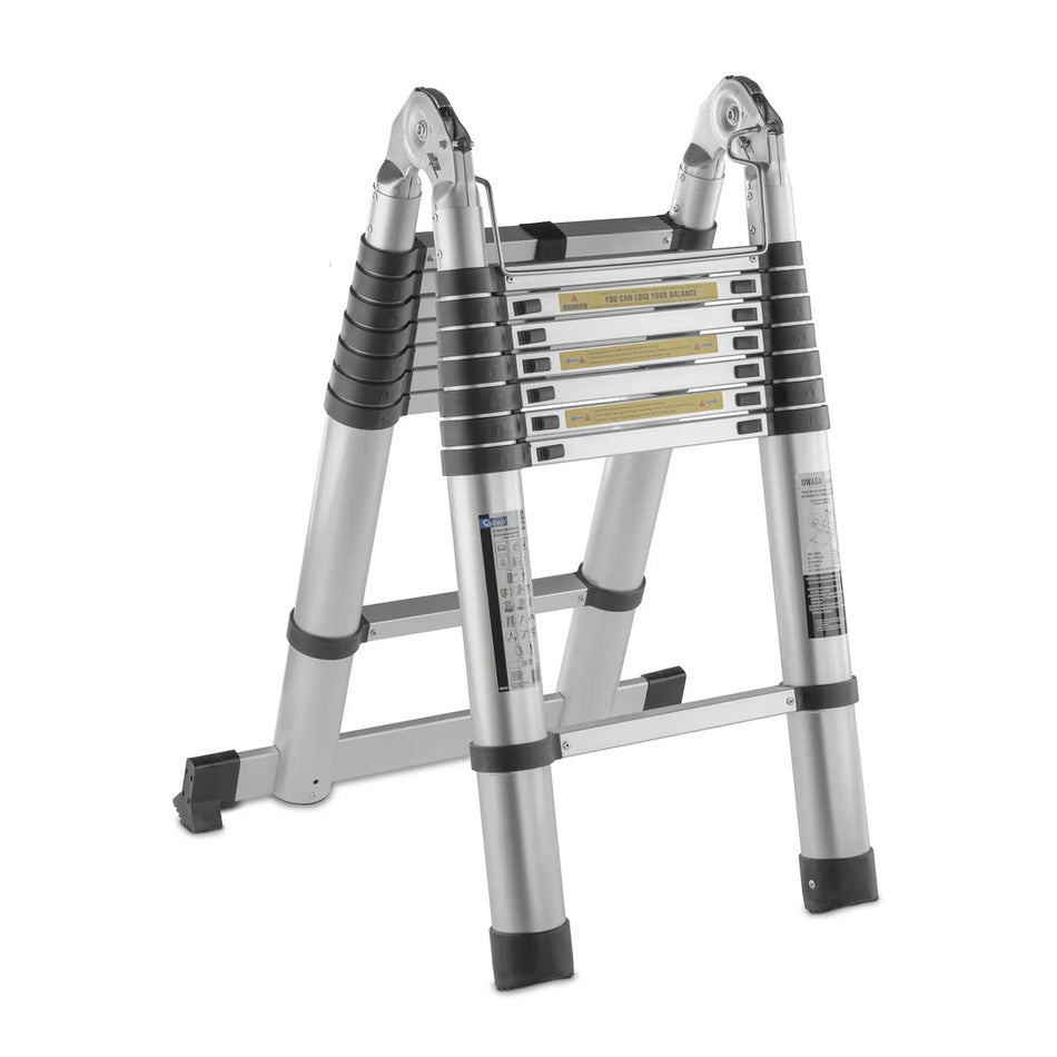 GEKO Aluminium telescoop articulerende ladder 5 m 150 kg