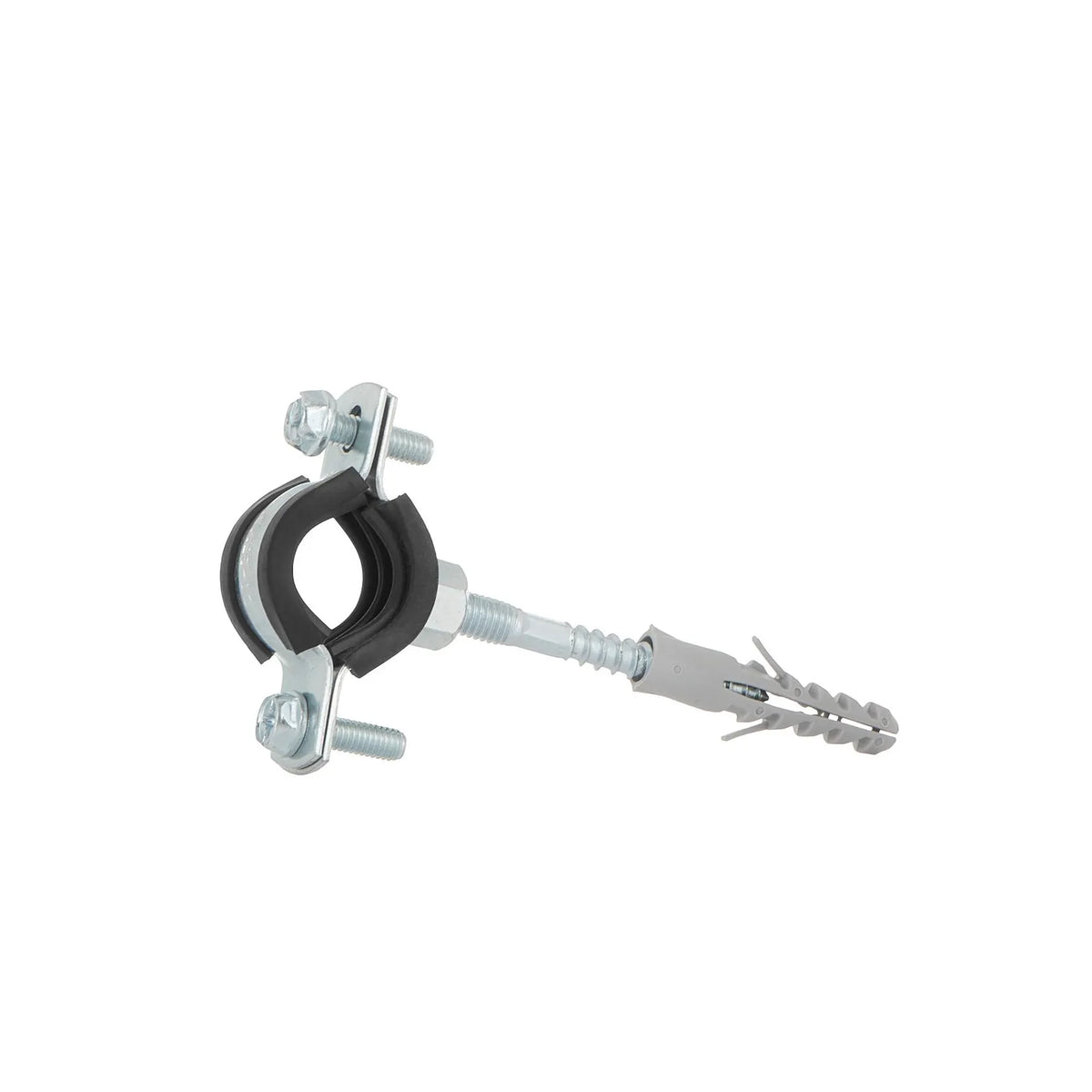 GEKO Metalen pijpenklem met rubber 1/2" 20 - 25 mm