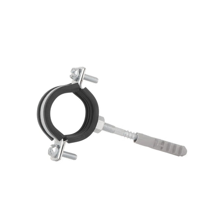 GEKO Metalen pijpklem met rubber verstelbaar 47 - 51 mm 6/4"