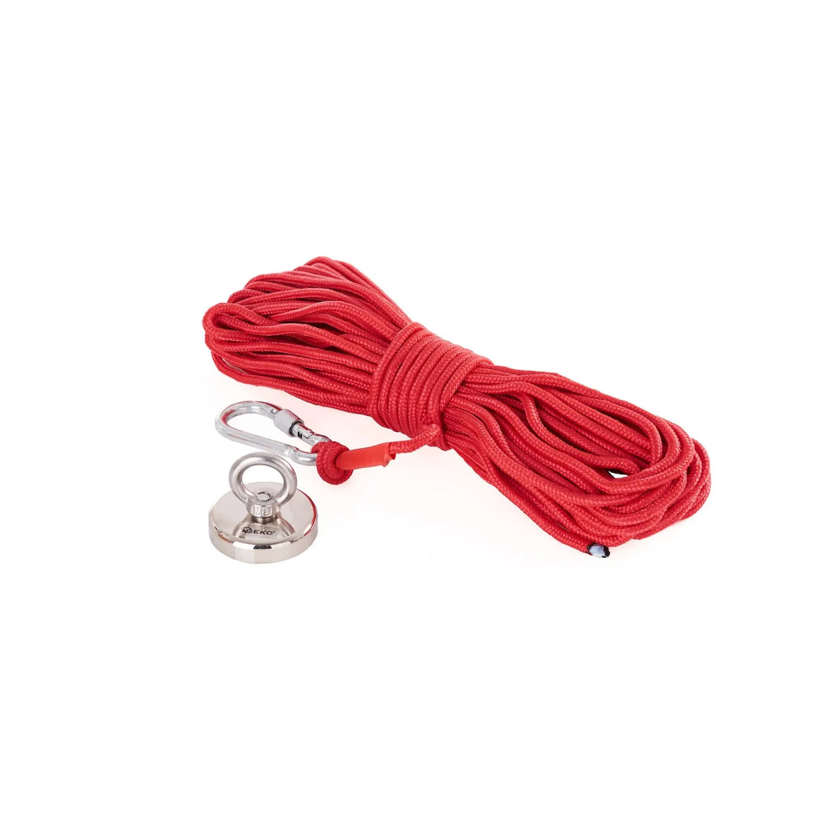 GEKO Neodymium magneet set 85 kg met touw 20 m en handschoenen