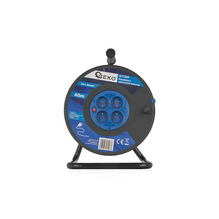 GEKO Elektrische kabelhaspel 3x1.5mm2 40 m 4 stopscontacten