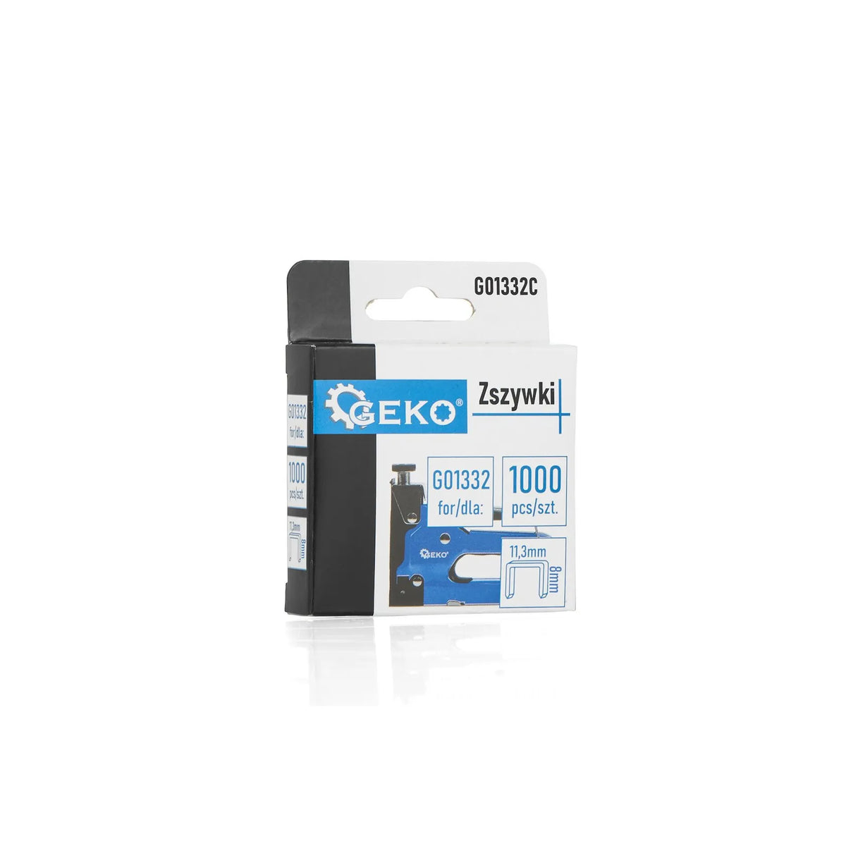 GEKO Nietjes 1,2x11,3 mm lengte 8 mm per 1000 stuks