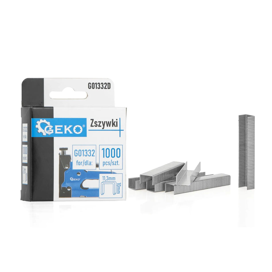 GEKO Nietjes 1,2x11,3 mm lengte 10 mm per 1000 stuks