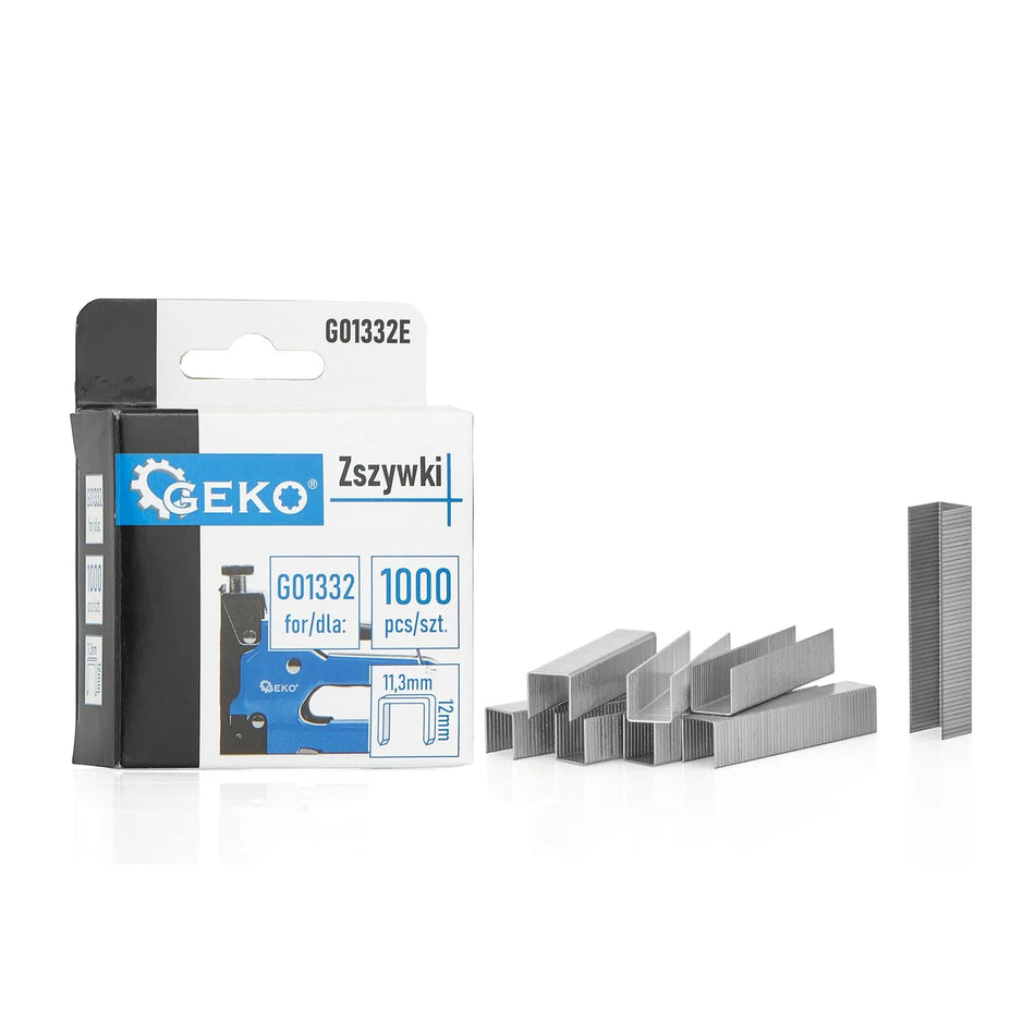 GEKO Nietjes 1,2x11,3 mm lengte 12 mm per 1000 stuks