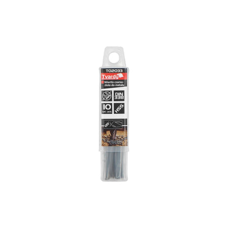 Tvardy Metaalboor HSS 3,30 mm zwart-goud TiN gecoat