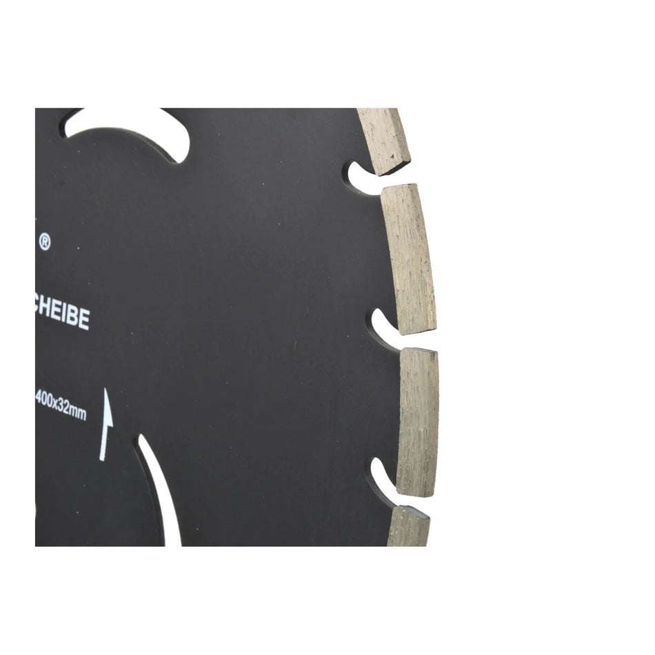 GEKO Diamantsegment zaagblad 400x10x32 mm segmented rim