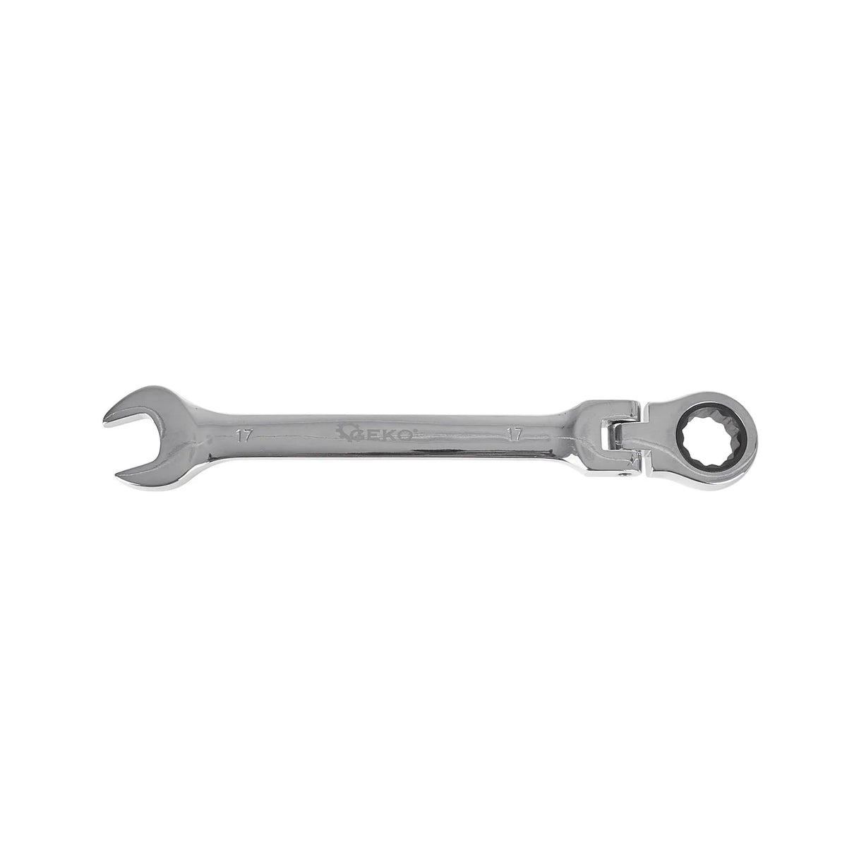 GEKO Ratelsleutel set 12-delig, flexibel, 8 - 19 mm, CrV staal