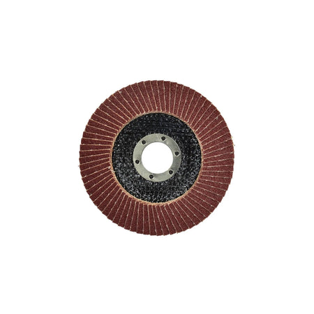 GEKO Aluminiumoxide lamellenschijf voor haakse slijper 115 mm korrel 100