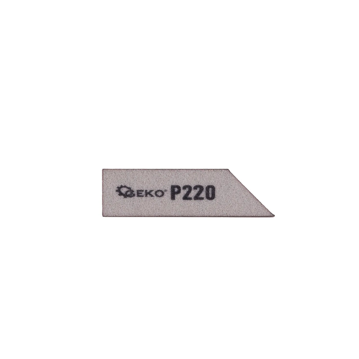 GEKO Foam schuine schuurblok P220 125x90x25 mm