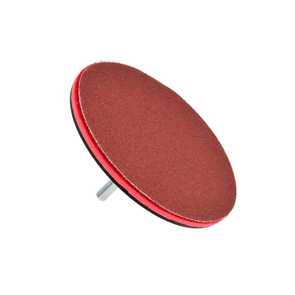GEKO Steunpad met klittenband en booradapter 125mm M14