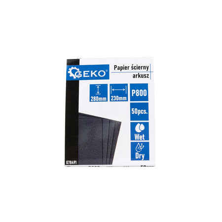 GEKO Waterproof schuurpapier vel P800 230x280 mm