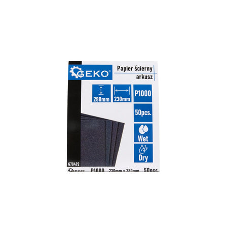 GEKO Waterproof schuurpapier vel P1000 230x280 mm
