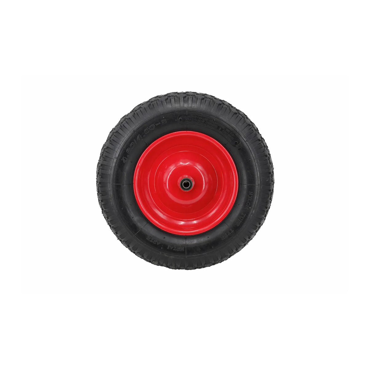 AWTools Pneumatisch wiel met stalen velg 4.00 - 8 2PR 2,5 kg