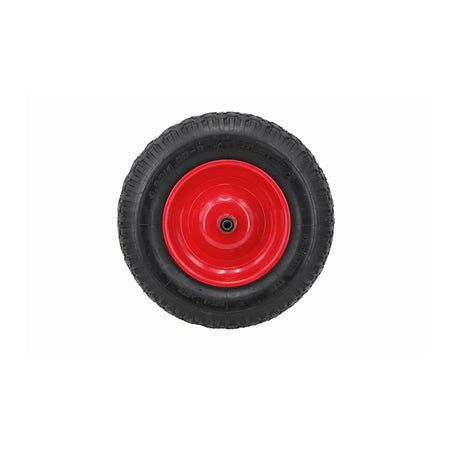AWTools Pneumatisch wiel met stalen velg 4.00 - 8 2PR 2,5 kg