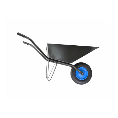 AWTools Bouwkruiwagen 70 liter 1,0mm plaatstaal pneumatisch wiel