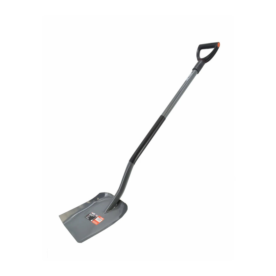schop voor zand met metalen steel en D-greep Black Line 124 cm