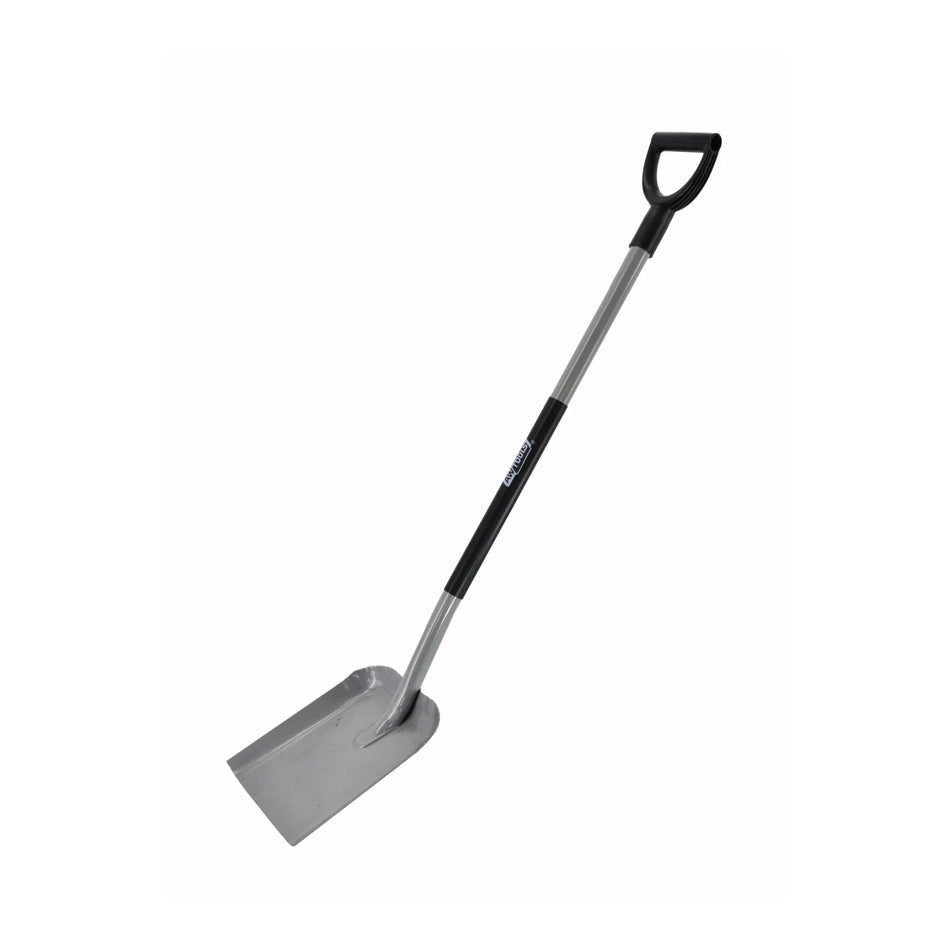 schop voor zand met metalen steel en D-greep 125 cm