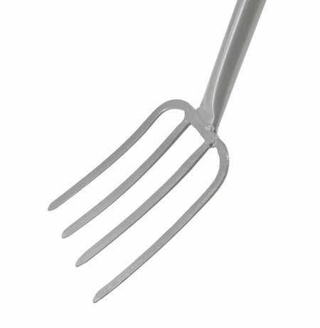 AWTools Tuinvork met metalen steel en 4 tanden 132cm