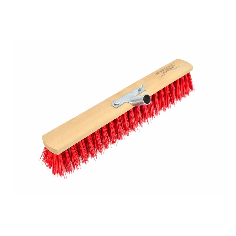 AWTools straatveger met stevige nylonharen 60cm
