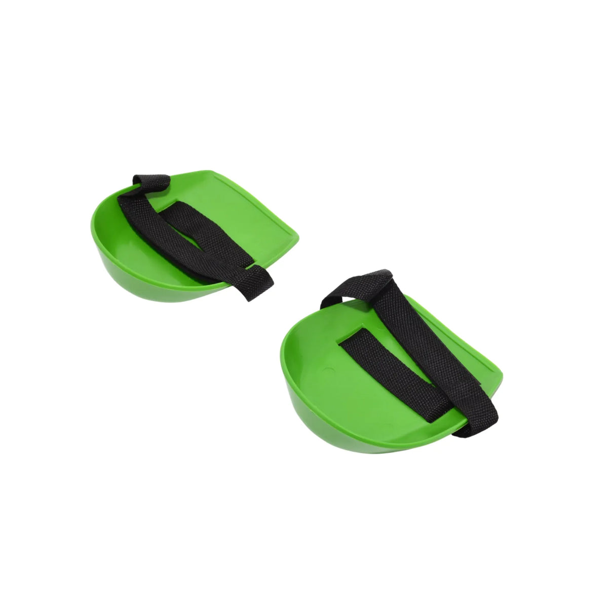 Rubberen kniebeschermers met antislip en verstelbare klittenbandsluiting 2 stuks