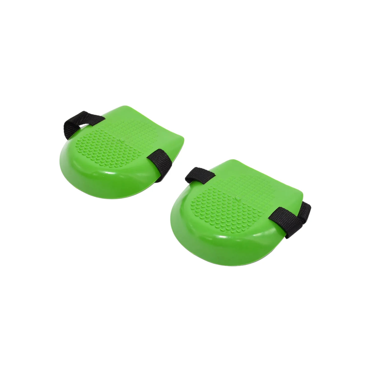 Rubberen kniebeschermers met antislip en verstelbare klittenbandsluiting 2 stuks