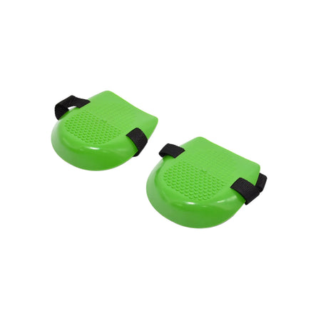 Rubberen kniebeschermers met antislip en verstelbare klittenbandsluiting 2 stuks