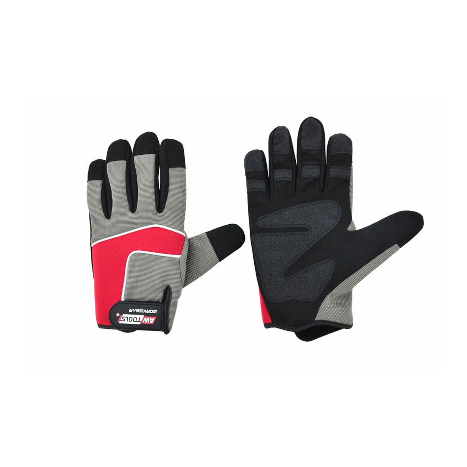 AWTools werkhandschoenen Pro synthetisch leer met klittenband maat XL