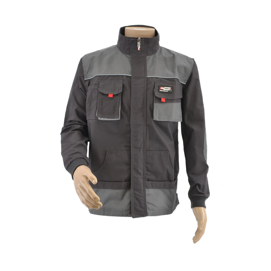 AWTools Werkjas T1 XL 65% polyester, 35% katoen grijs