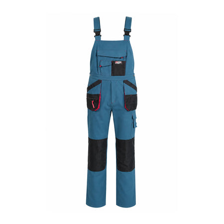 AWTools werkbroek tuinbroek met stretch petrol maat XL