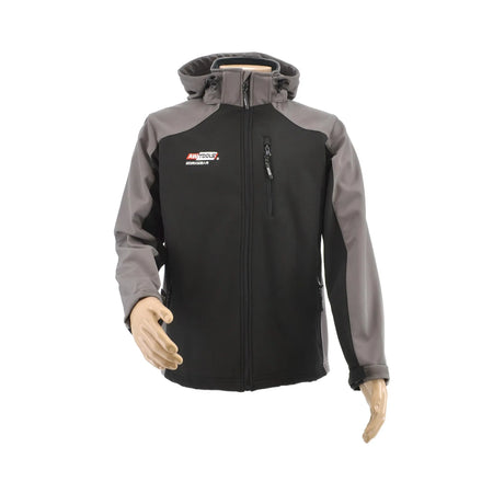 AWTools Softshell jas T4 zwart/grijs maat XL