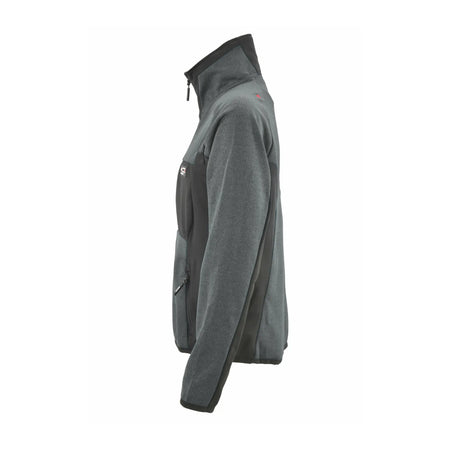 AWTools Fleecevest T5 zeer warm grijs L