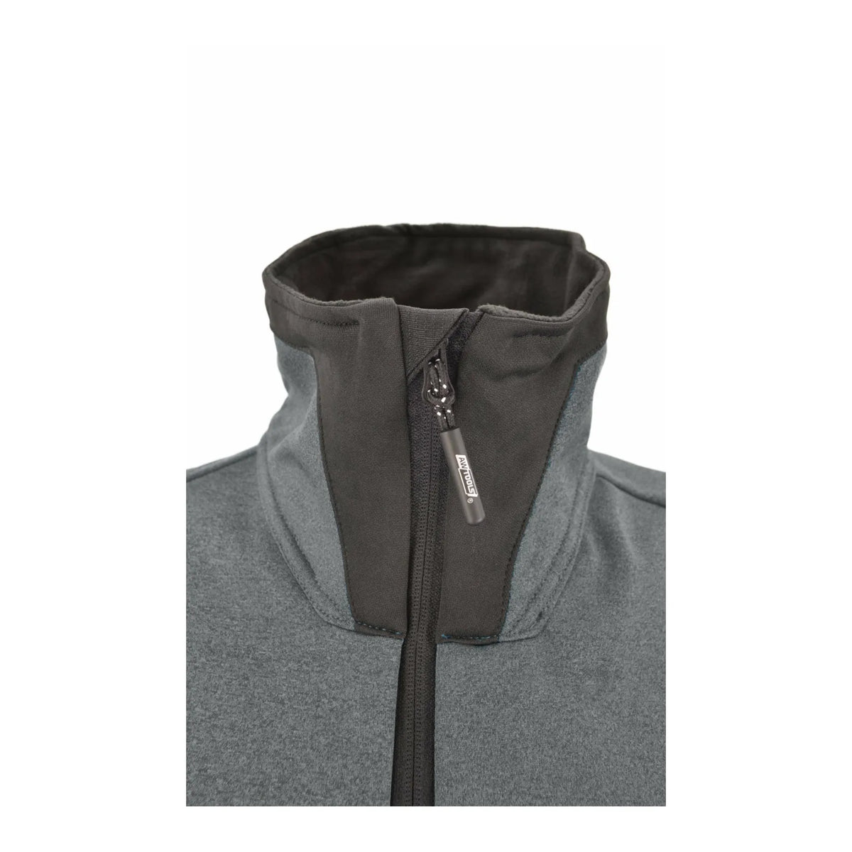 AWTools Fleecevest T5 zeer warm grijs L