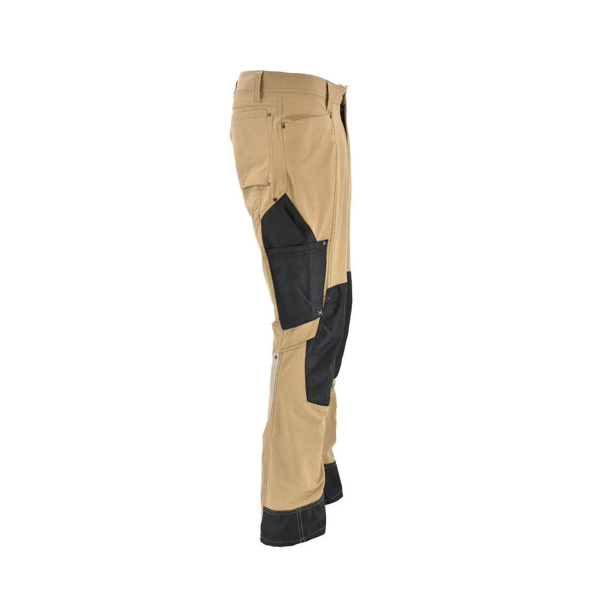 AWTools Werkbroek met stretch beige maat XL 235g/m2