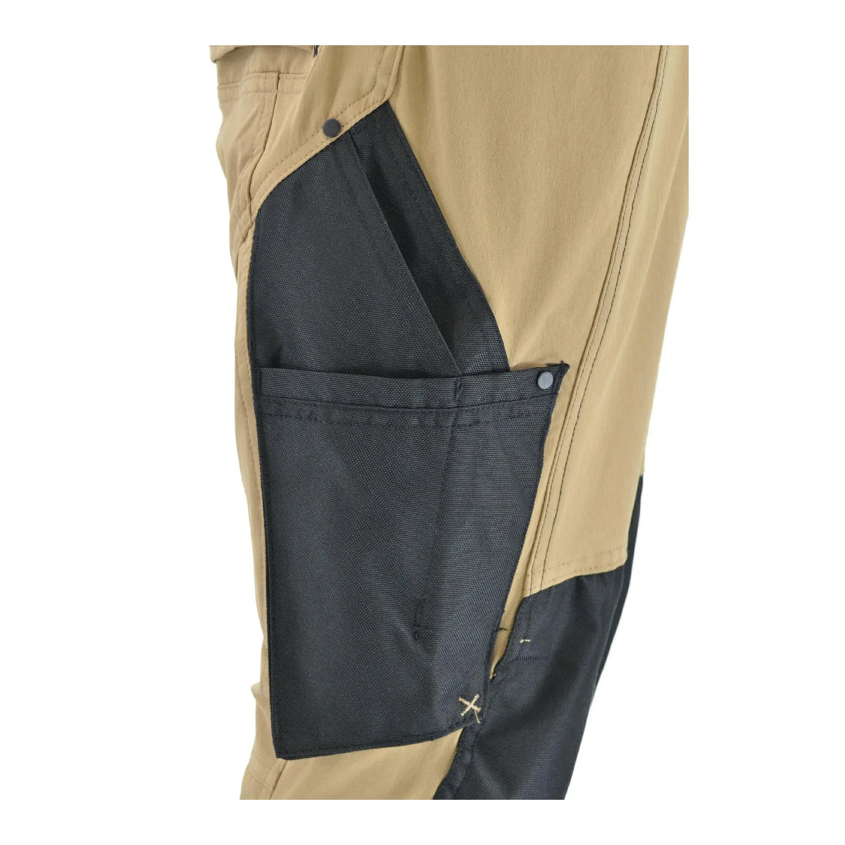 AWTools Werkbroek met stretch beige maat XL 235g/m2