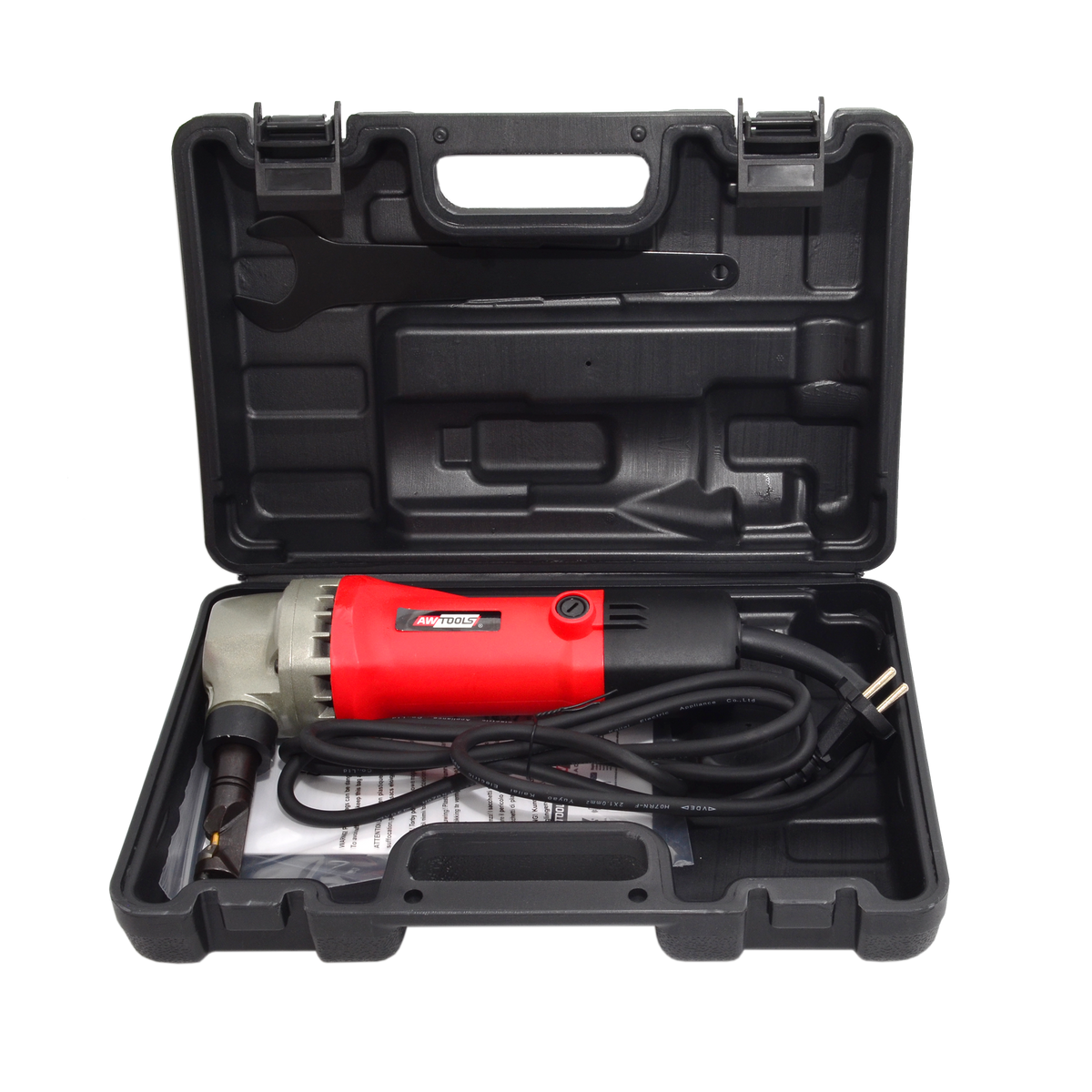 AWTools Elektrische knabbelschaar voor plaatwerk 500 W
