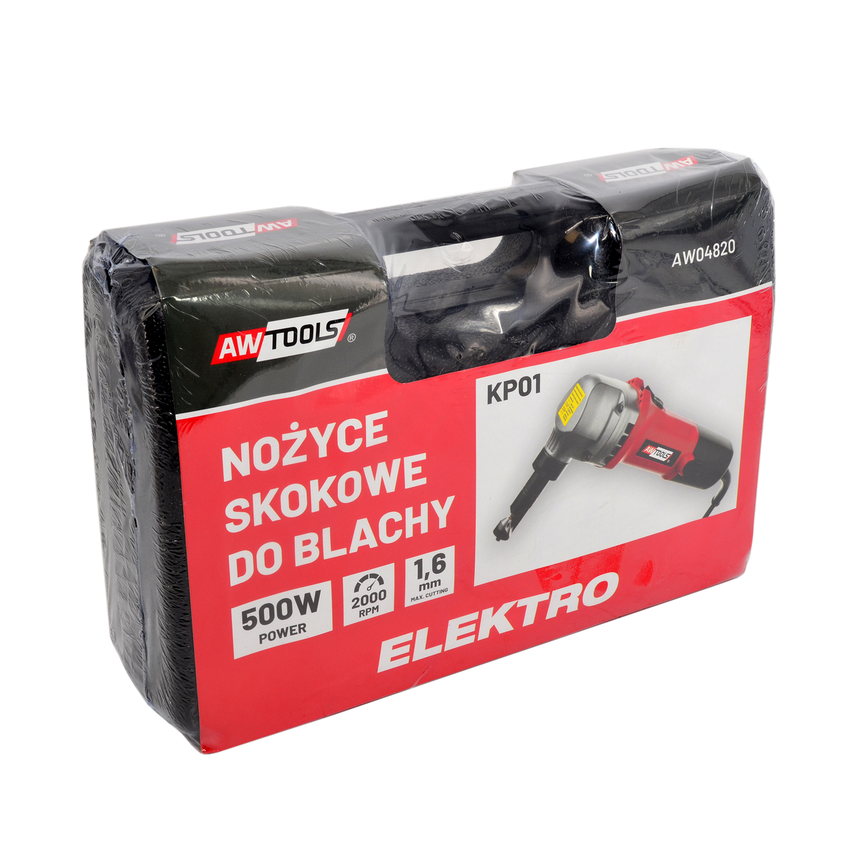 AWTools Elektrische knabbelschaar voor plaatwerk 500 W