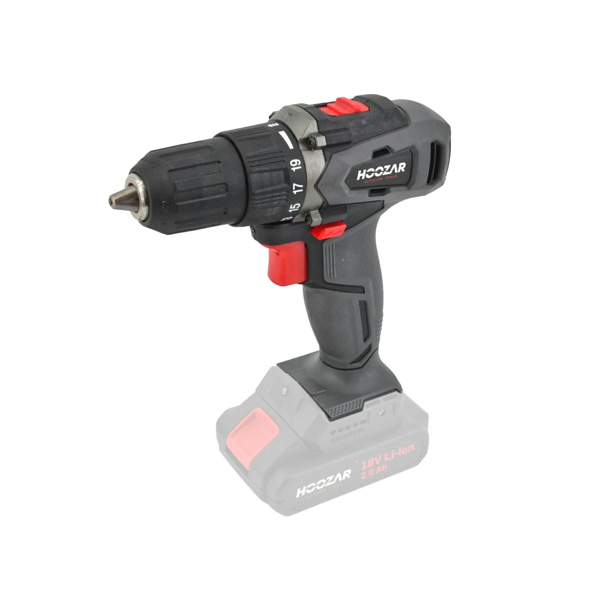Hoozar accuboormachine 18 V body 45 Nm CD45BL-0