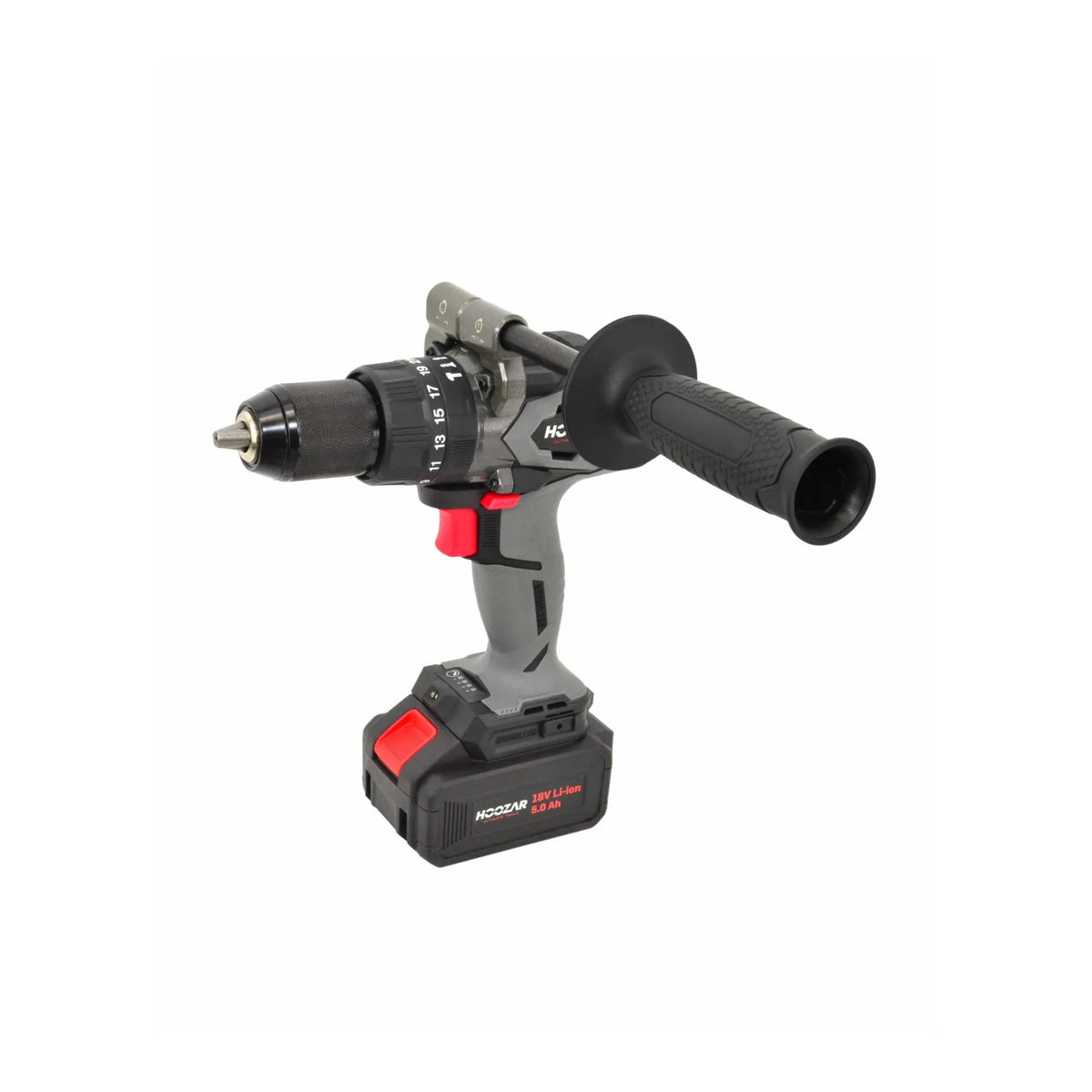 Hoozar accu klopboormachine 18 V 2×5.0 Ah 135 Nm CDH135BL-T2