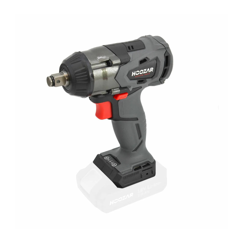 Hoozar accu slagmoersleutel 1/2" 18 V body 350 Nm IW10BL-0