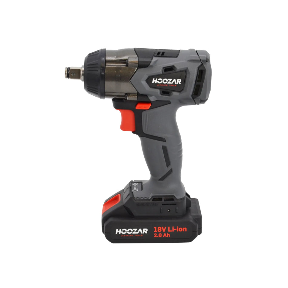 Hoozar accu slagmoersleutel 1/2" 18 V 1×2.0 Ah 350 Nm IW10BL