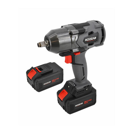 Hoozar accu slagmoersleutel 1/2" 18 V 2×4.0 Ah 1000 Nm IW30BL-M2