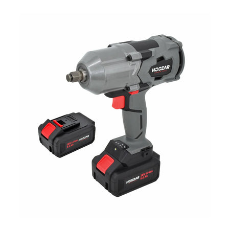 Hoozar accu slagmoersleutel 1/2" 18 V 2×5.0 Ah 1000 Nm IW30BL-T2