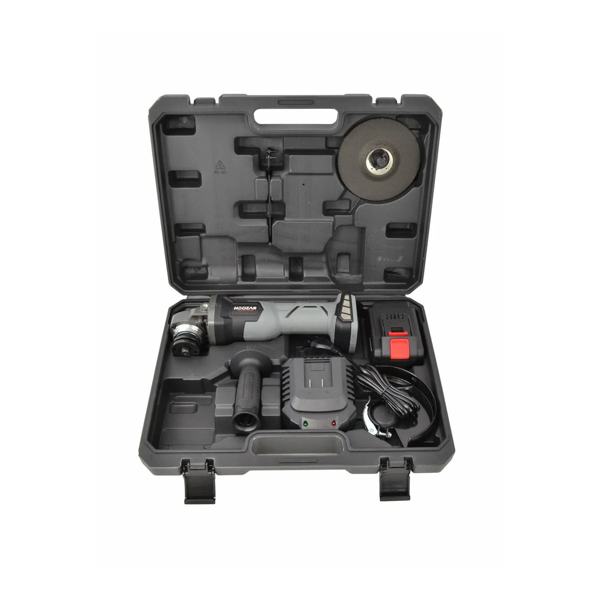 Hoozar haakse slijper 125 mm 18 V 1×5.0 Ah AG25BL-T1