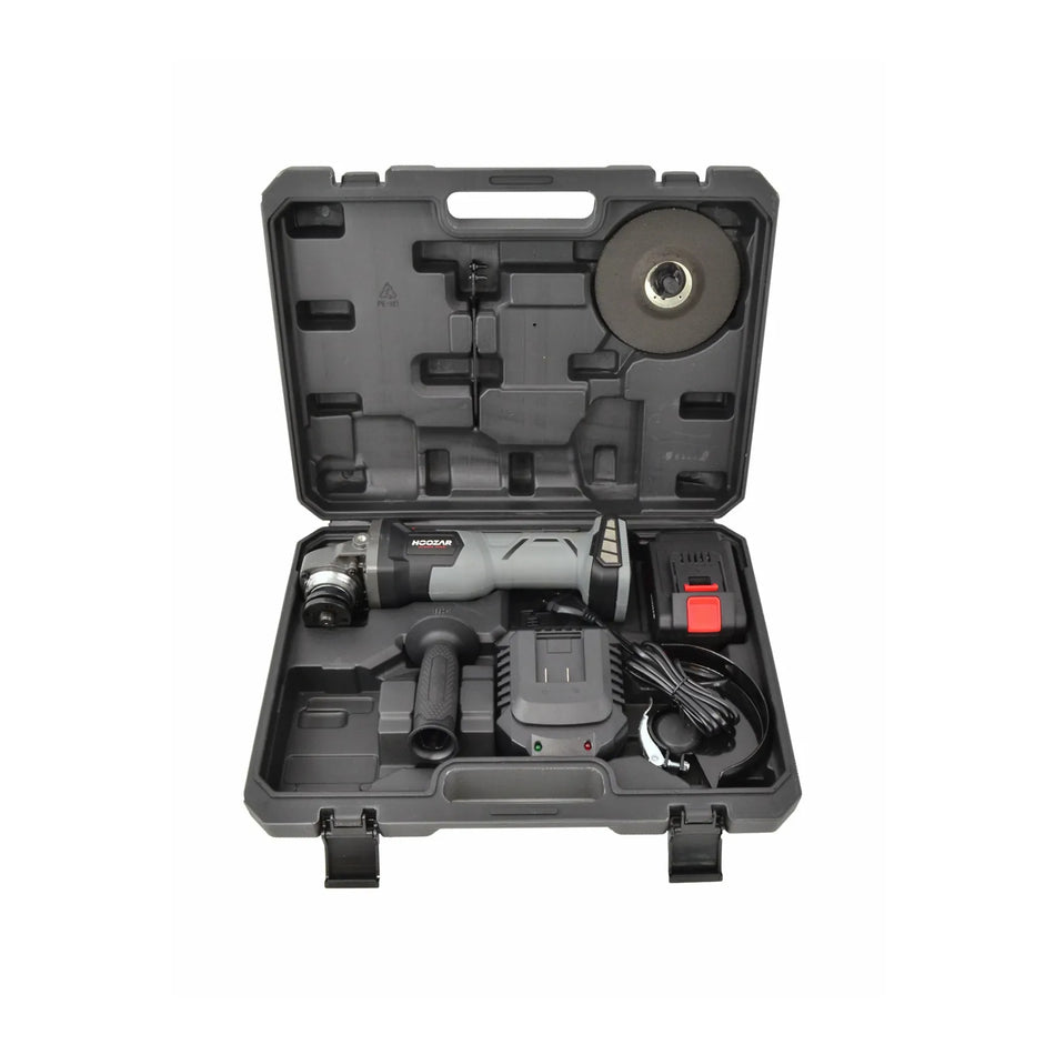Hoozar haakse slijper 125 mm 18 V 1×5.0 Ah AG25BL-T1