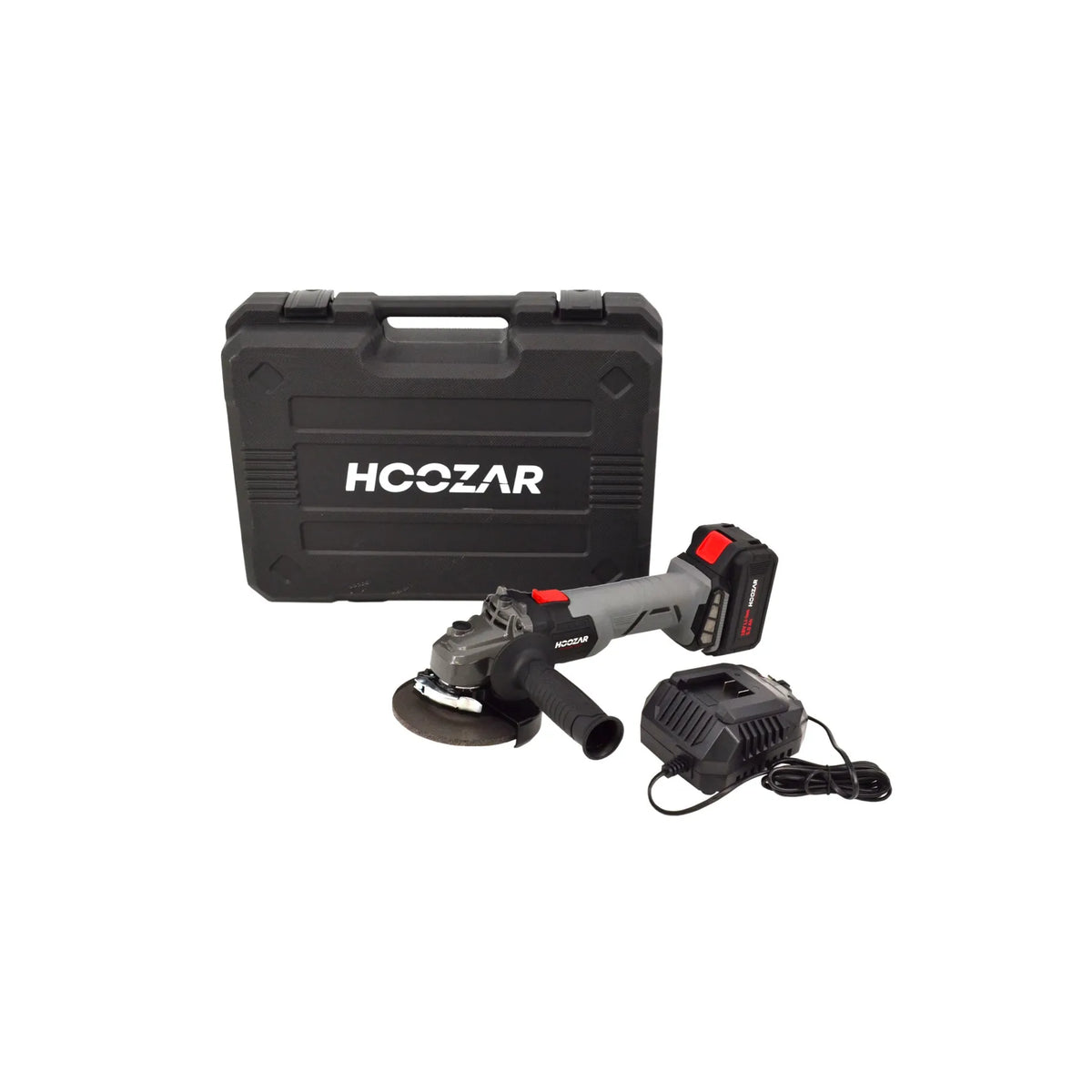 Hoozar haakse slijper 125 mm 18 V 1×5.0 Ah AG25BL-T1
