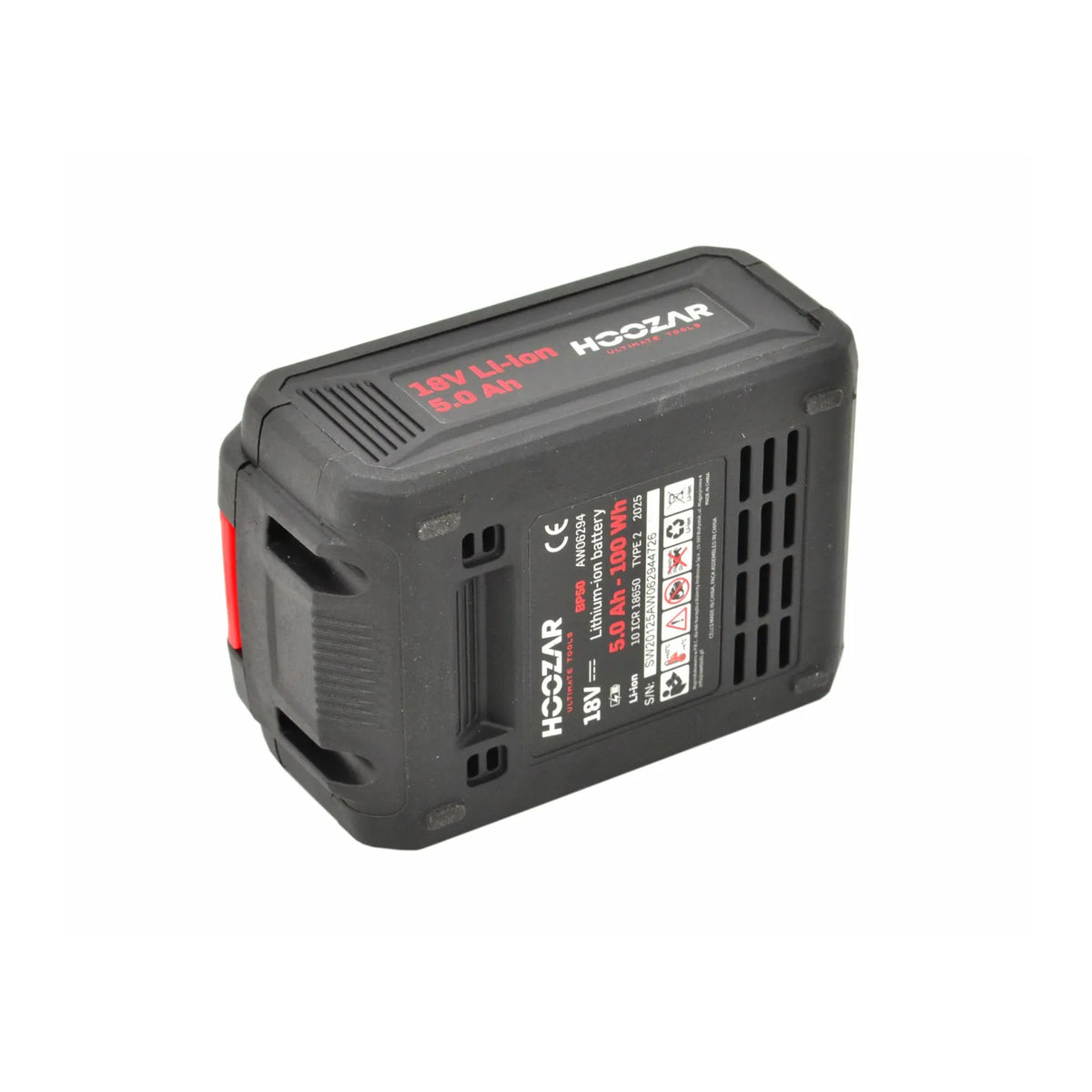 Hoozar accu 18 V 5.0 Ah BP50